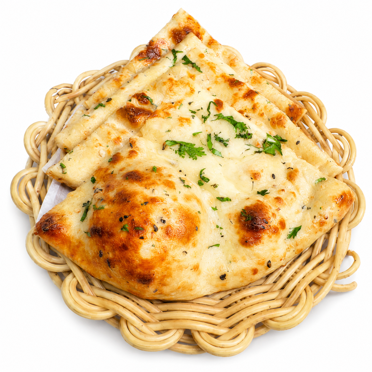 The Garlic And Cheese Naan